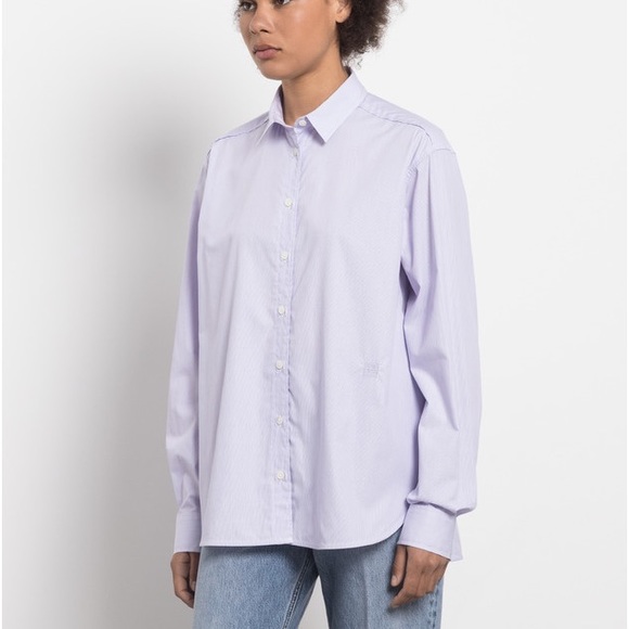 Toteme Tops - Toteme Lavender Button Down Shirt